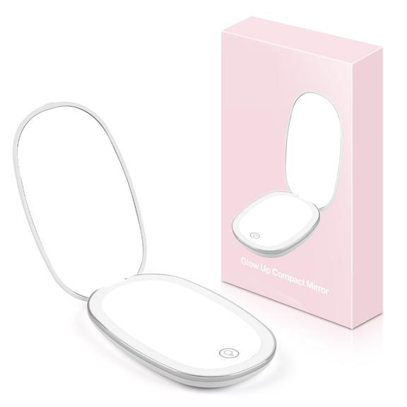 Foldable LED Compact Mirror