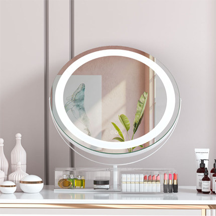 Hollywood Mirror with Organizer