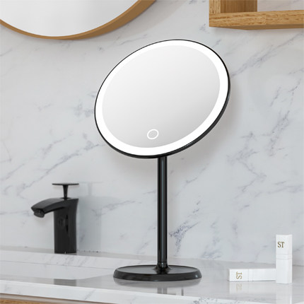 Metal LED Stand Mirror