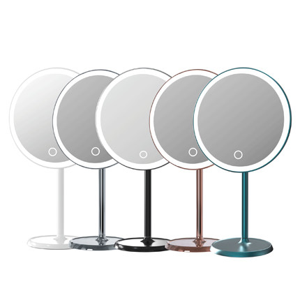 Metal LED Stand Mirror