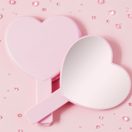 Heart Shape Hand Mirror