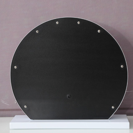 Round Hollywood Mirror with 12 led bulbs