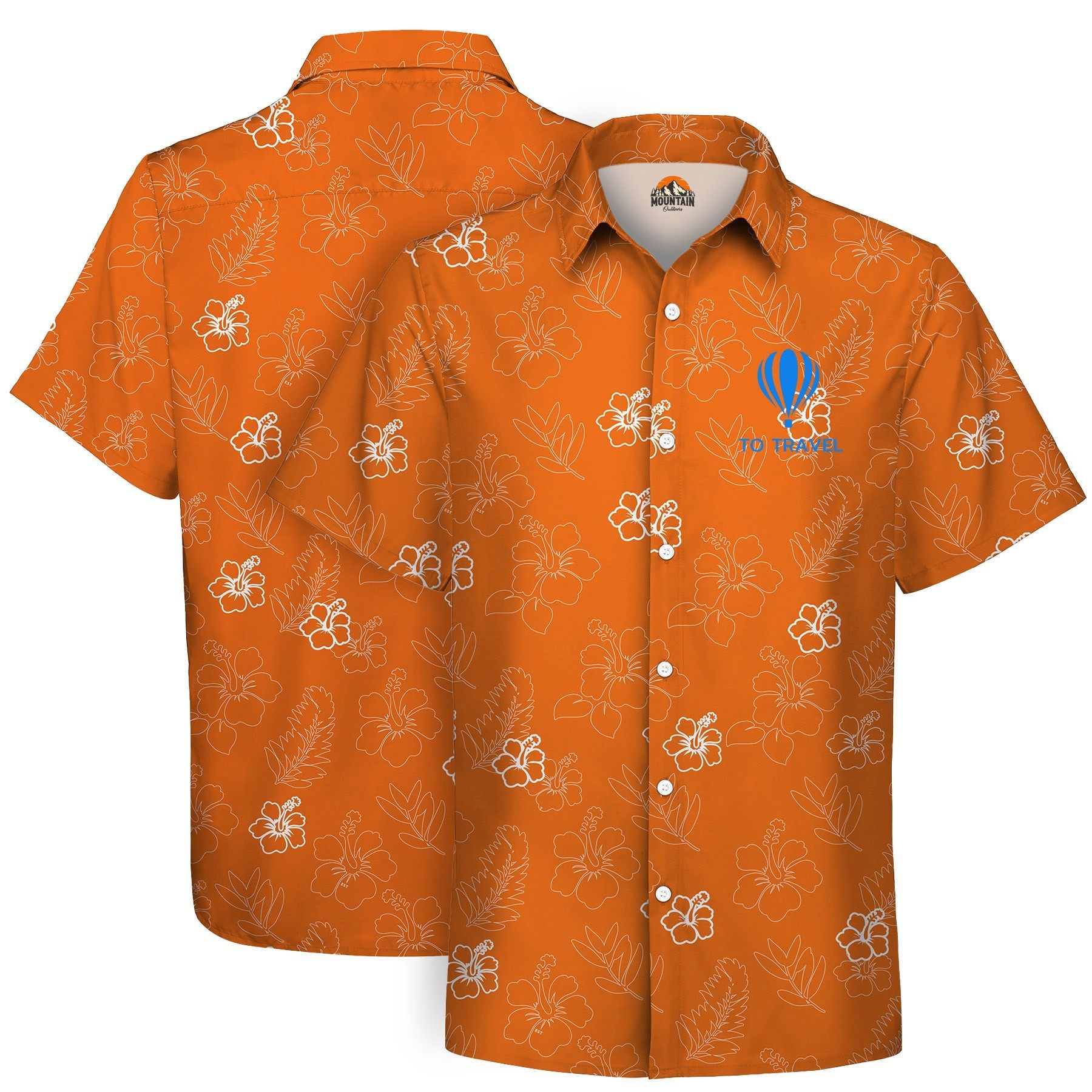 IPX0029 Custom Dye Sublimation Hawaiian Shirt