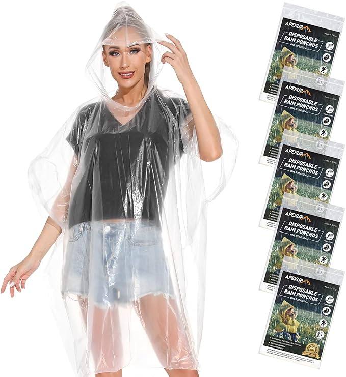 PE Disposable Raincoat