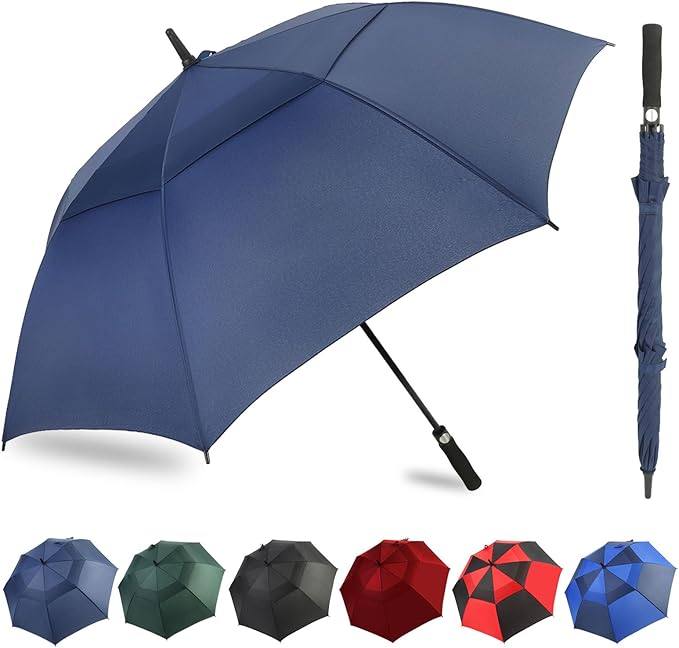 54/62/68/72 inches automatic opening double long hand Golf Umbrella