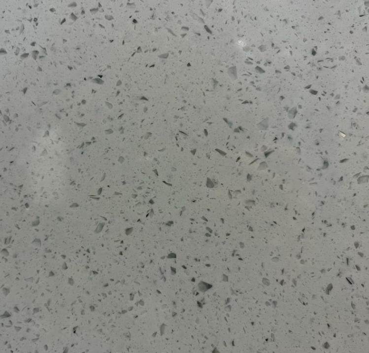 Sparkling White Quartz Artificial Stone