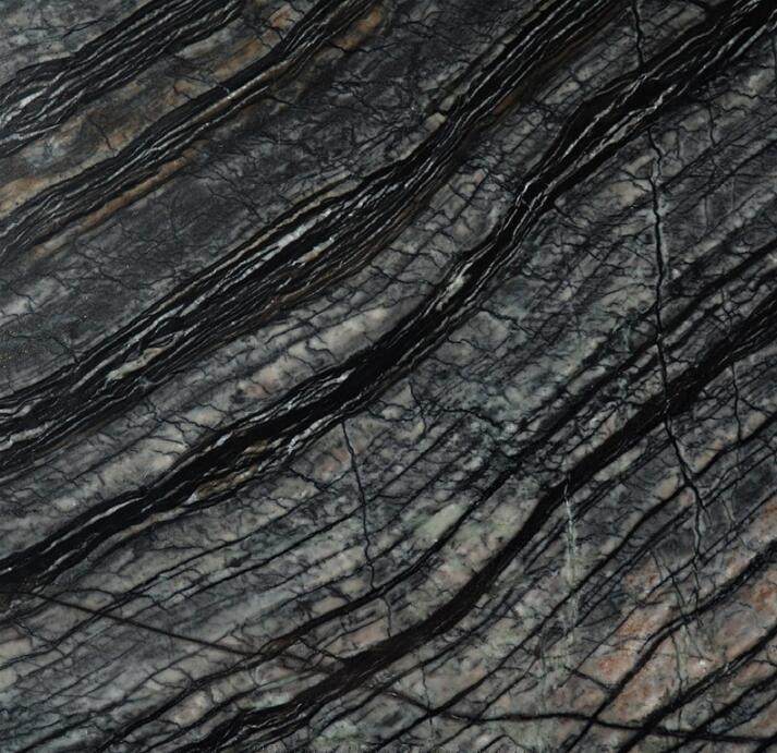 Black Wooden Marble Rosewood Grain Black Marble