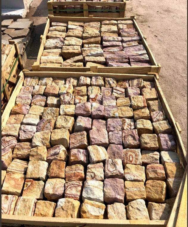 ColorFull Sandstone Cobble stone