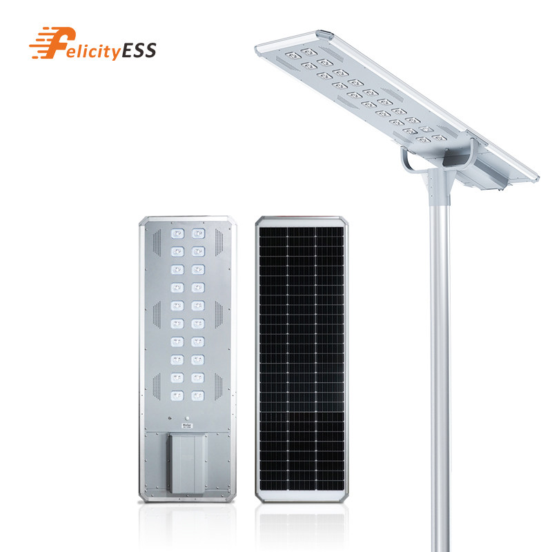 High Powered 30w 40w Motion Sensor Waterproof Security Yard IP65 All In One Led Solar Street Light outdoor