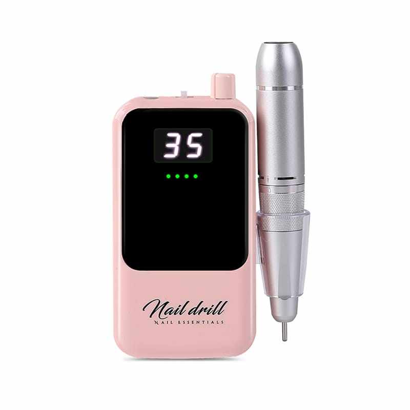 803 Cordless Nail Drill USB - Pink