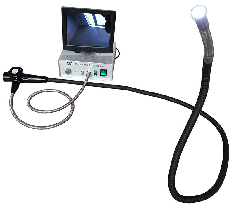 Analysis of Bent Rubber Material for Endoscopes