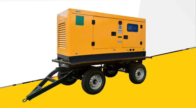 轮式拖车发电机组 Trailer Type Diesel Generator | KXM Power