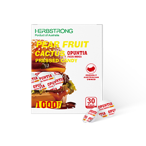 PEAR FRUIT CACTUS PRESSED CANDY