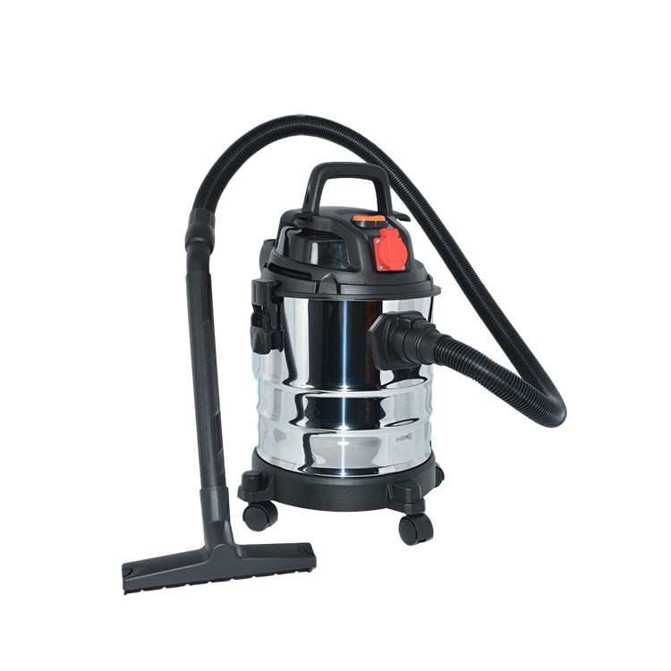 20L STAINLESS STEEL WET/DRY VACUUM WITH POWER TOOL SOCKET