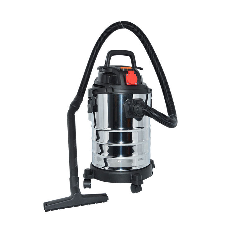 25L STAINLESS STEEL WET/DRY VACUUM WITH POWER TOOL SOCKET