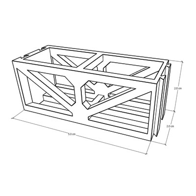 model truss 40*40*100cm (20pcs / group)