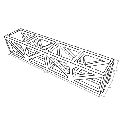 model truss 40*40*200cm (15pcs / group)