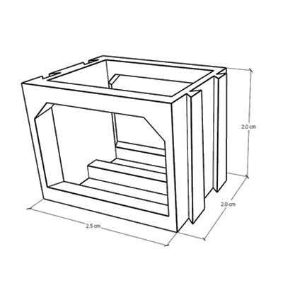 model truss 40*40*50cm (20pcs / group)