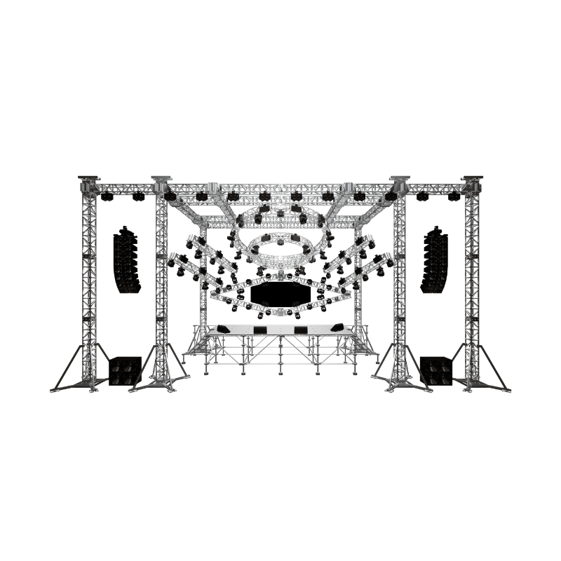 Stage model kits SET-E (Free updated to illuminate beam light version)