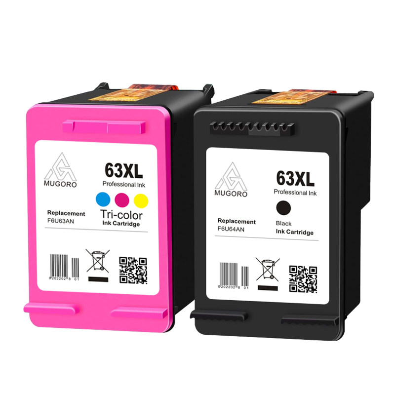 For HP Ink Cartridges 63XL