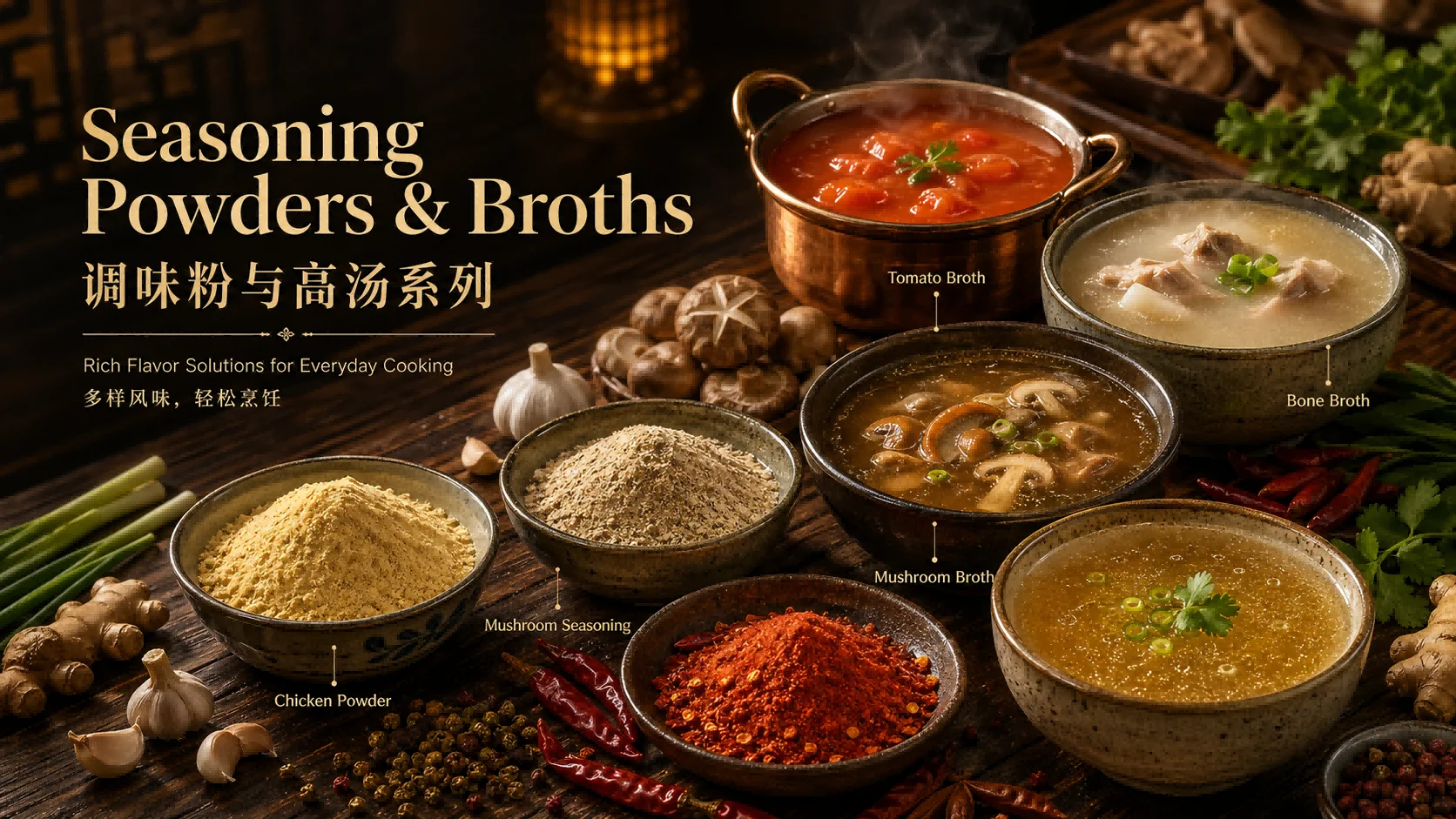 Seasoning Powders & Broths