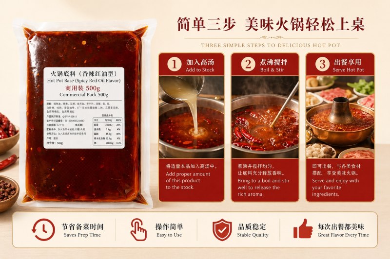 Commercial Chongqing Hot Pot Base