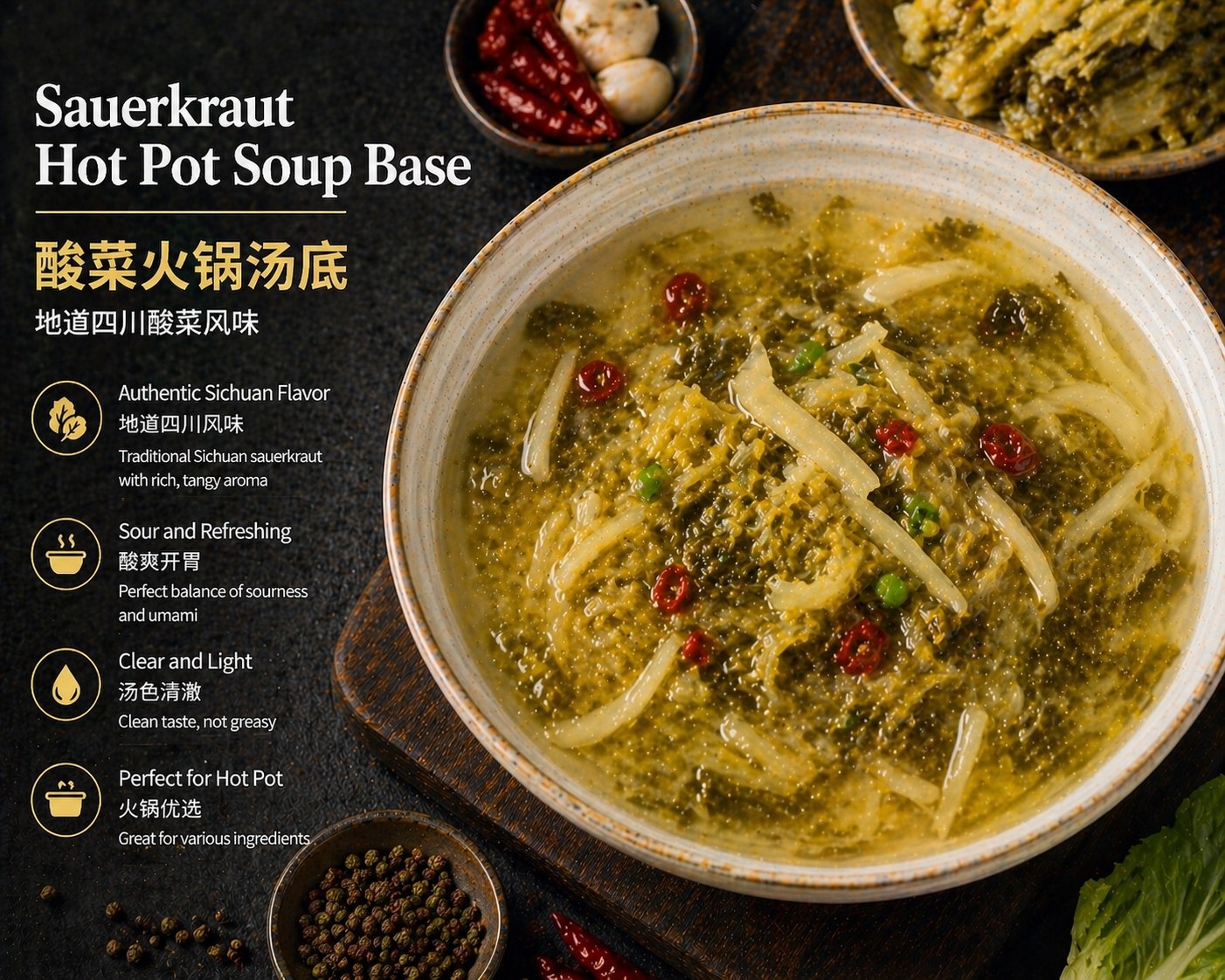Sauerkraut Hot Pot Soup Base