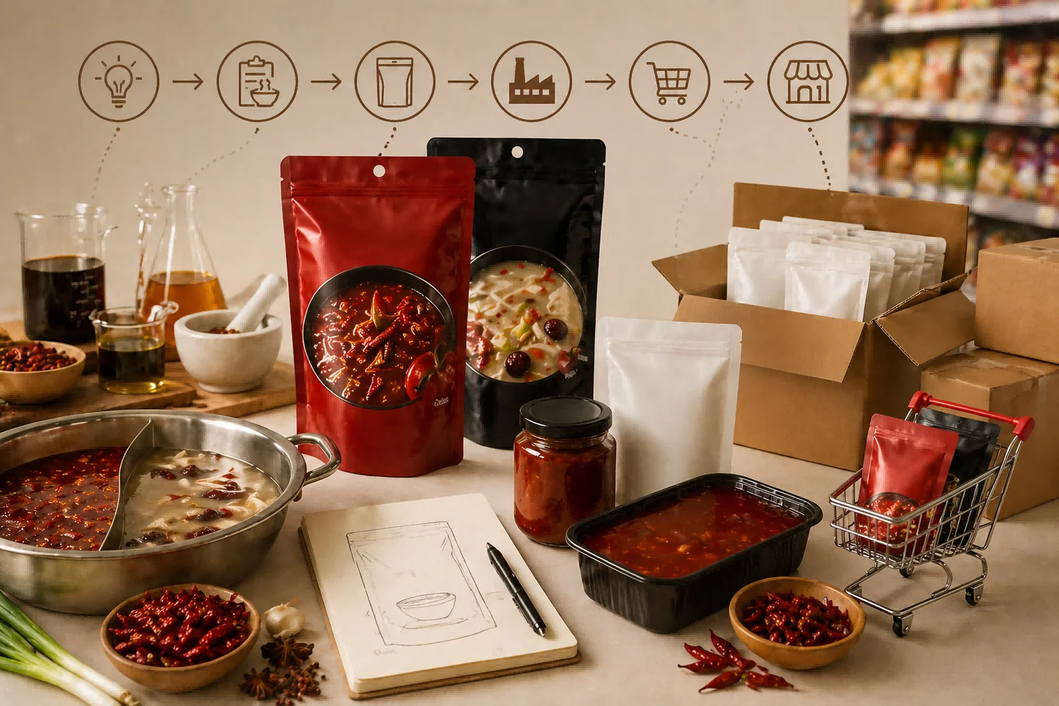 Packaging range for OEM projects