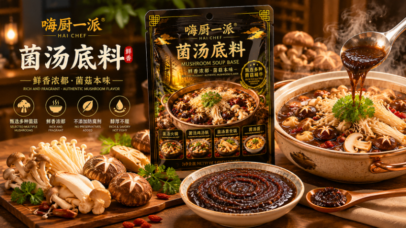 Mushroom Soup Hot Pot Base