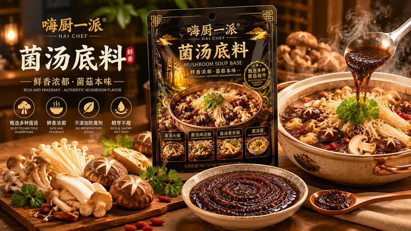 Mushroom Soup Hot Pot Base