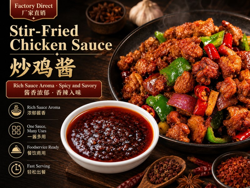 Stir-fried Chicken Sauce