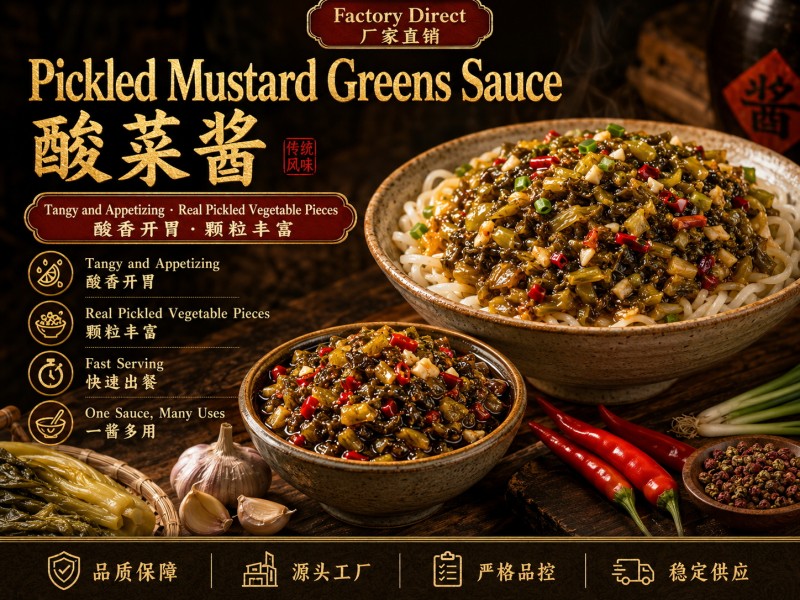 Pickled Mustard Greens Sauce