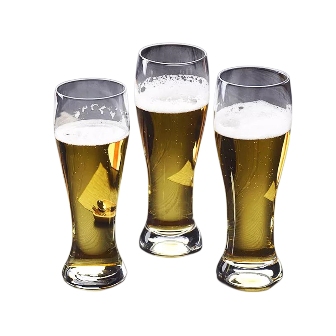 Handmade crafts custom leadfree crystal glass german beer mug beer