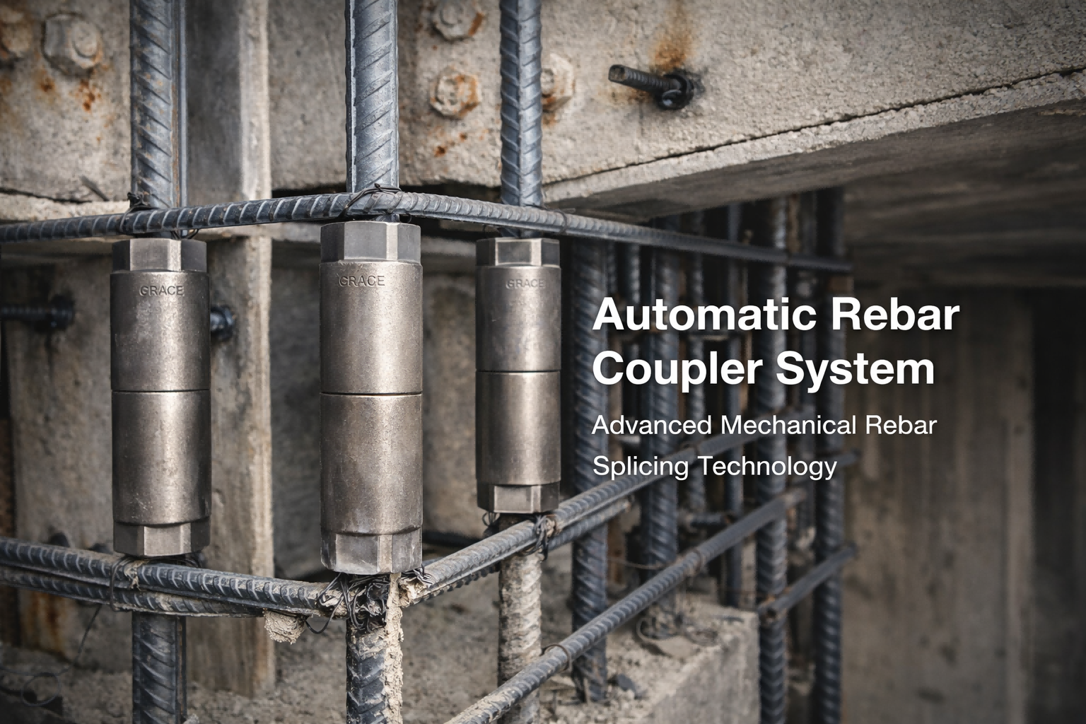 Automatic Rebar Coupler System for Fast Reinforcement Connections