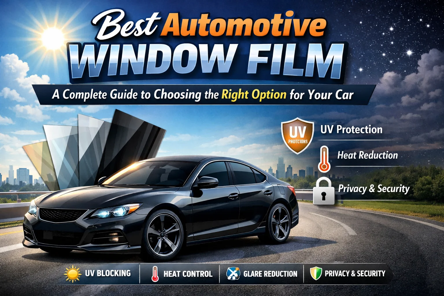 Best Automotive Window Film: A Complete Guide to Choosing the Right Option for Your Car