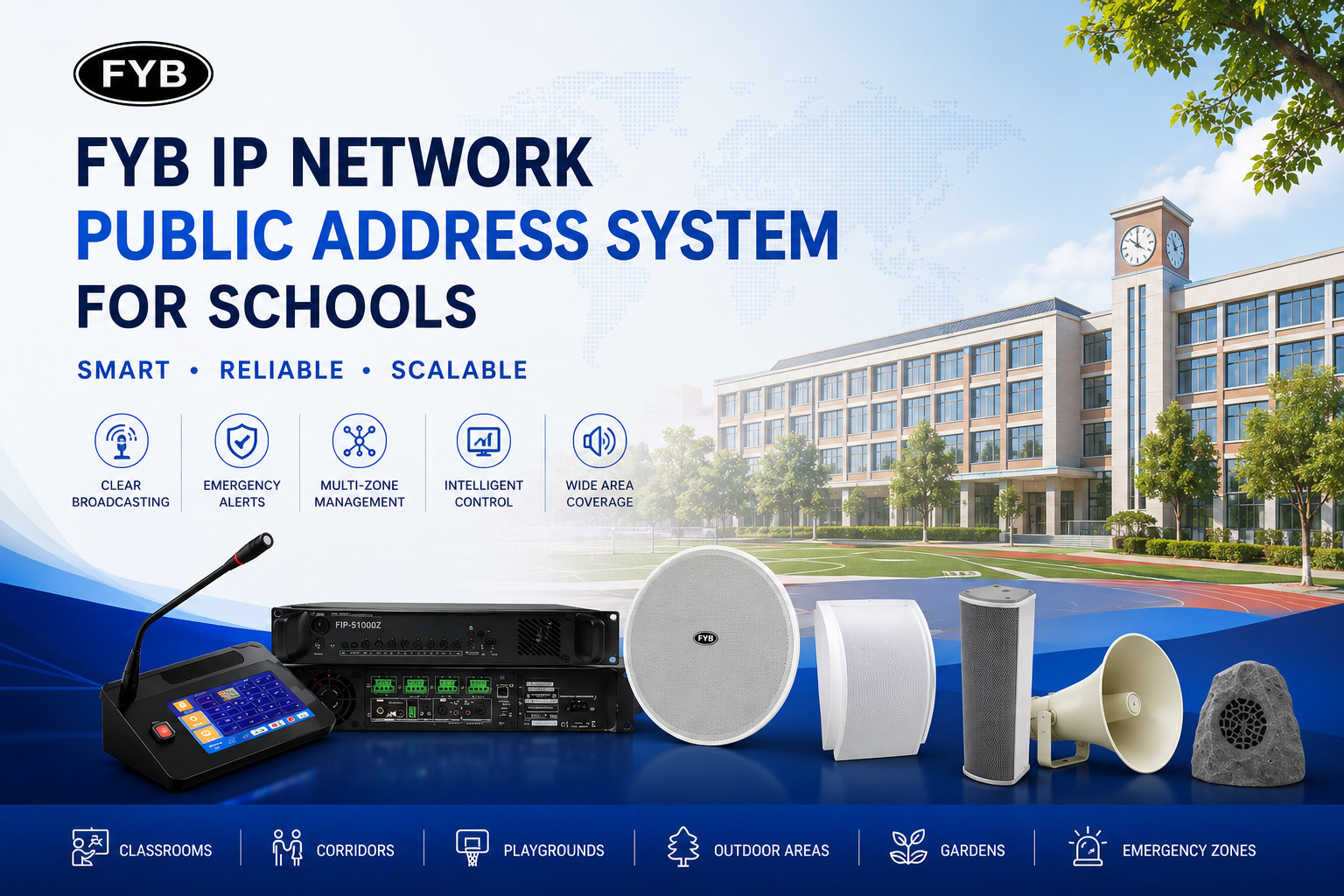 FYB SCHOOL PUBLIC BROADCASTING SOLUTION