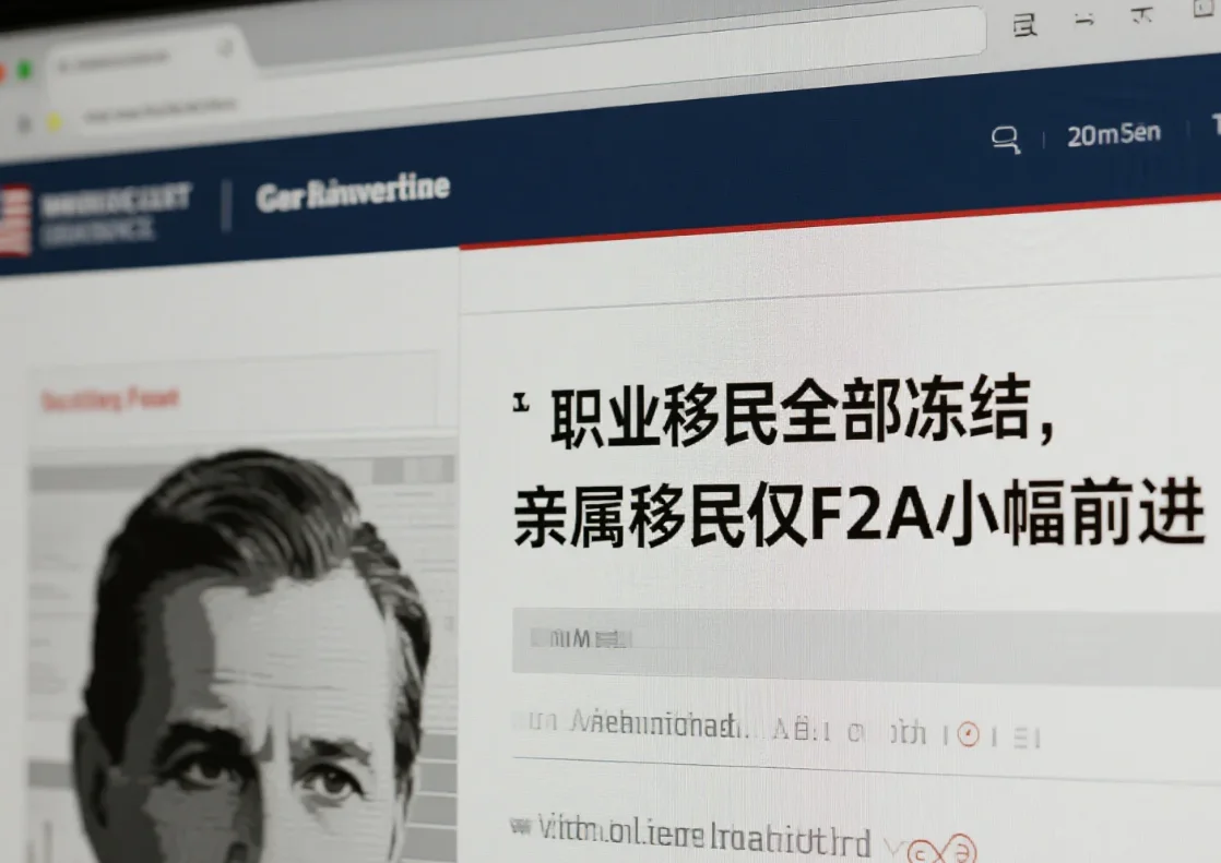 【腾飞移民】2025财年“收官月”官方排期：职业移民全部冻结，亲属移民仅F2A小幅前进