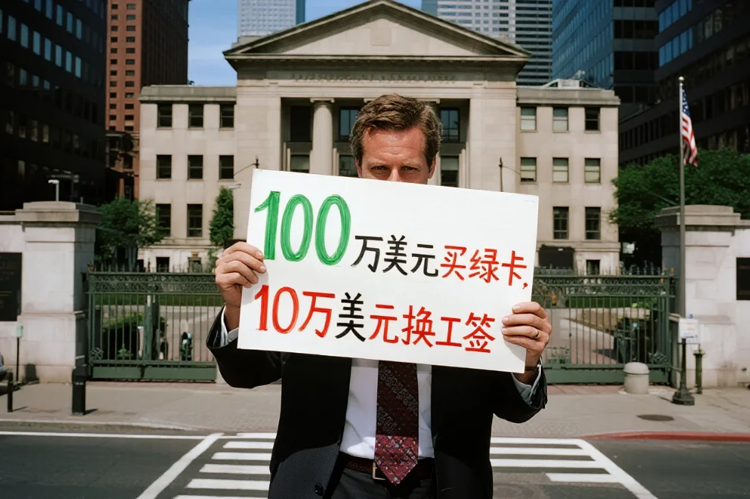 【腾飞移民】美国移民体系一夜变天：100万美元买绿卡，10万美元换工签，普通人还有路吗？