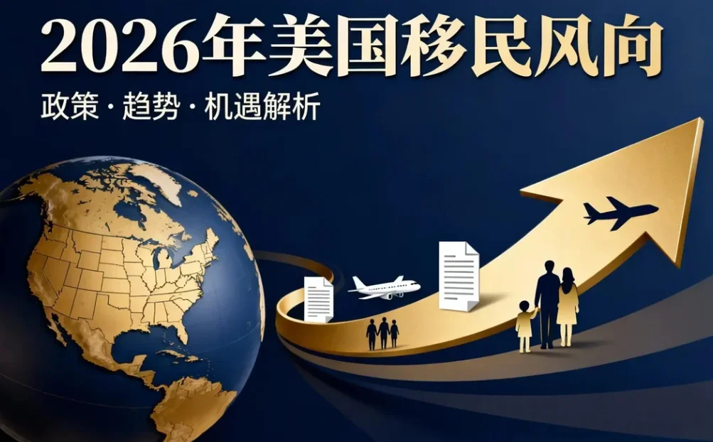 【腾飞移民】美国移民惊变2026：中国申请人的出路与抉择！