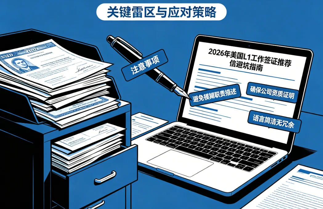 【腾飞移民】2026年美国L1工作签证推荐信避坑指南