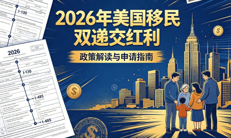 【腾飞移民】2026留美终极答卷：不抽H1B、不苦等排期，2-3个月拿“小绿卡”改写人生剧本！