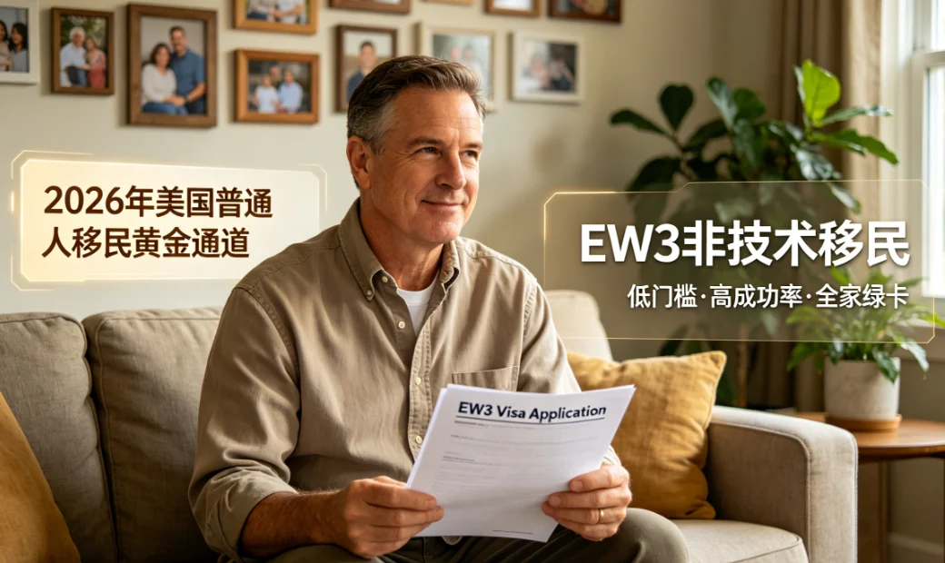 【腾飞移民】2026 EB3黄金窗口期：让普通人离绿卡更近了！