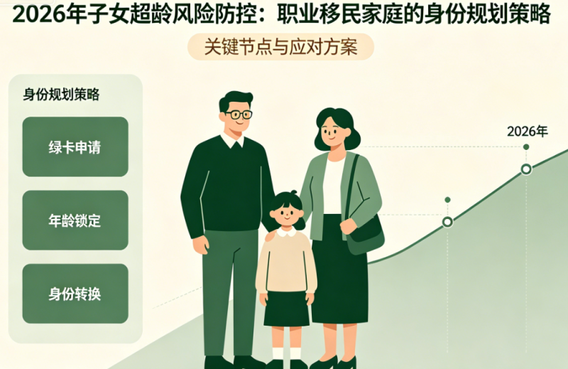 【腾飞移民】2026年子女超龄风险防控：职业移民家庭的身份规划策略