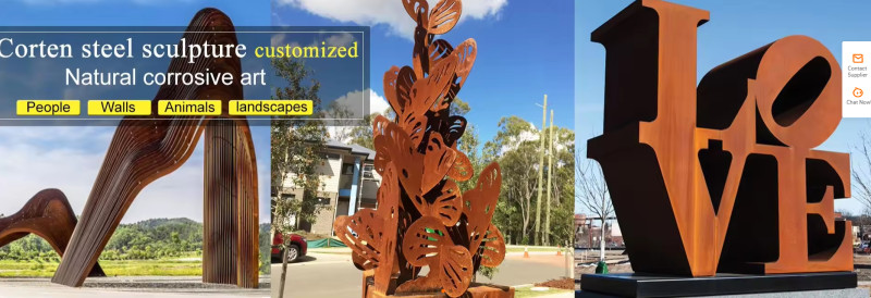 耐候钢雕塑