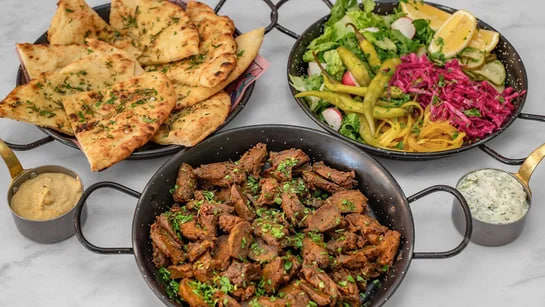 Family Shiitake Mushroom Shawarma