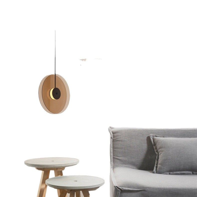 Record Glass Chandelier