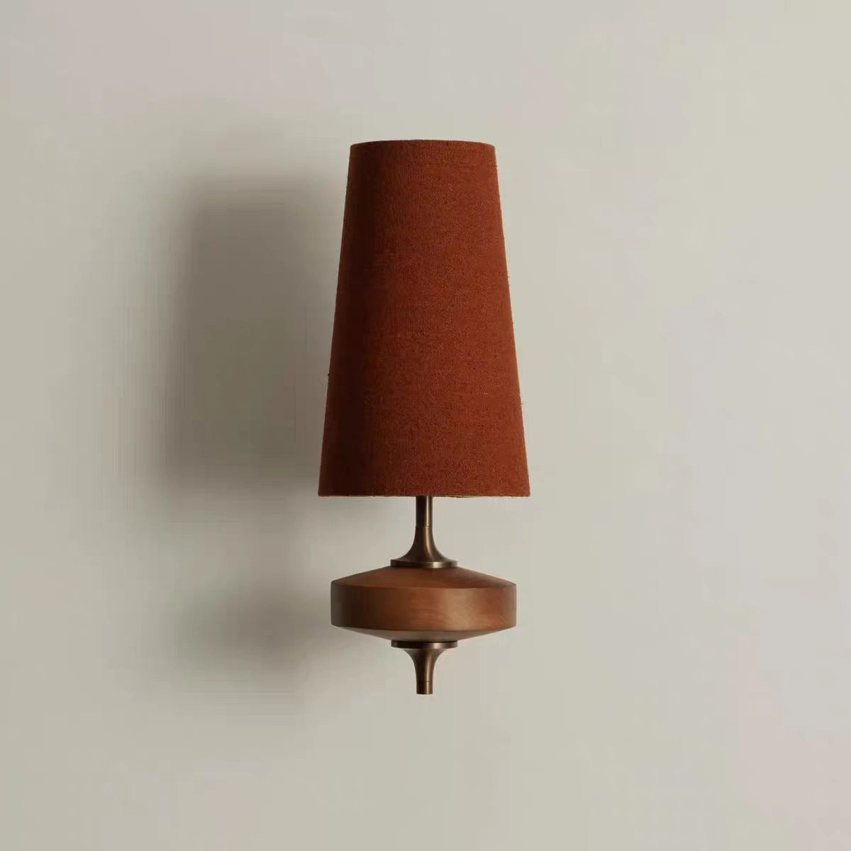 mid-century vintage wall lamp