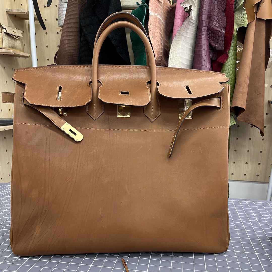 HAC Birkin 50'  Barenia leather GHW