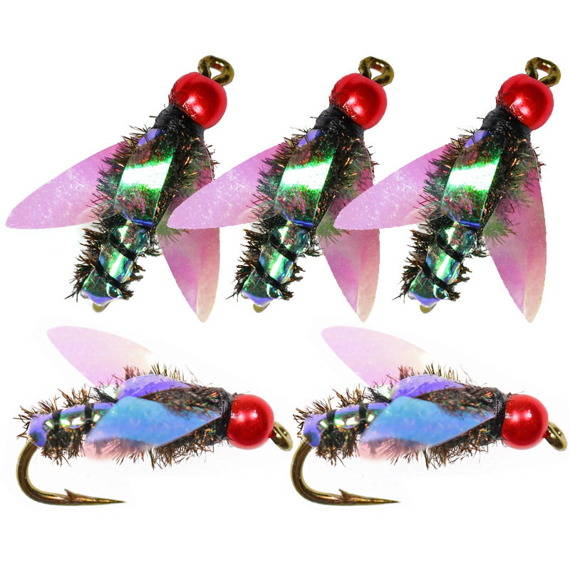 Bionic Flies Fly Hooks with Wings, TF0005