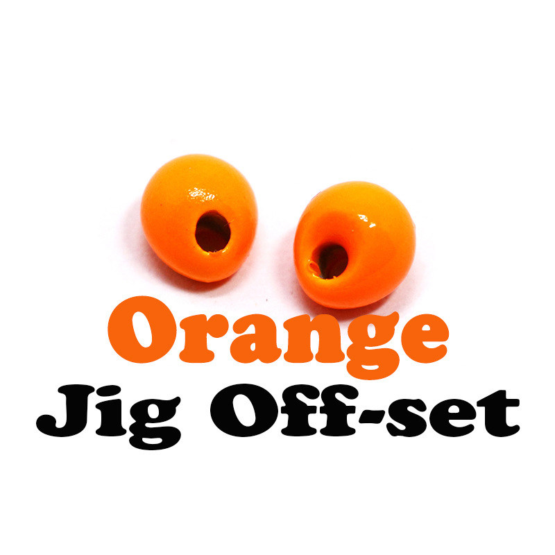 Jig Off-Set Tungsten Beads , TF0032
